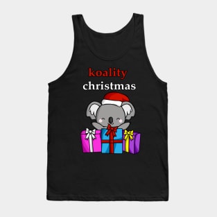 Koality Christmas Happy Koala Tank Top